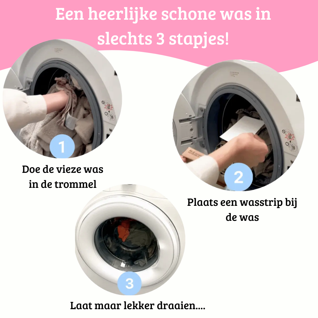 Milieuvriendelijke Wasstrips 80 wassen