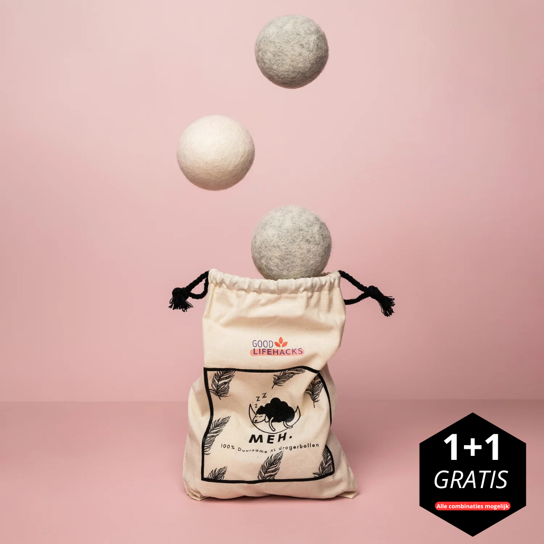 Drogerballen 100% merinowol