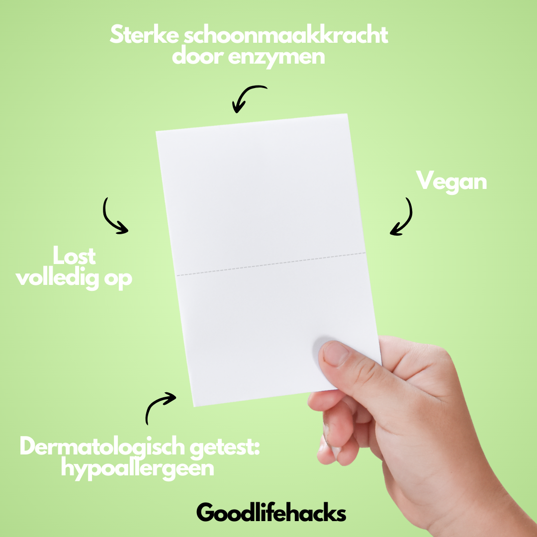 Wasstrips (80 wasbeurten)